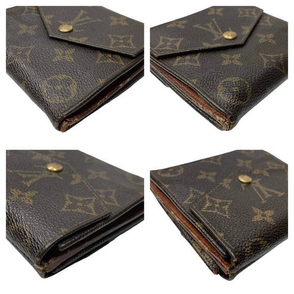 Authentic Louis Vuitton Vintage Elise Monogram Compact Bifold Wallet 1980โs - Picture 6 of 14